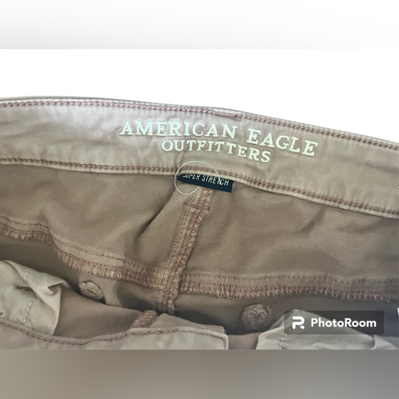 American Eagle pastel pink stretchy pants - Picture 14 of 15